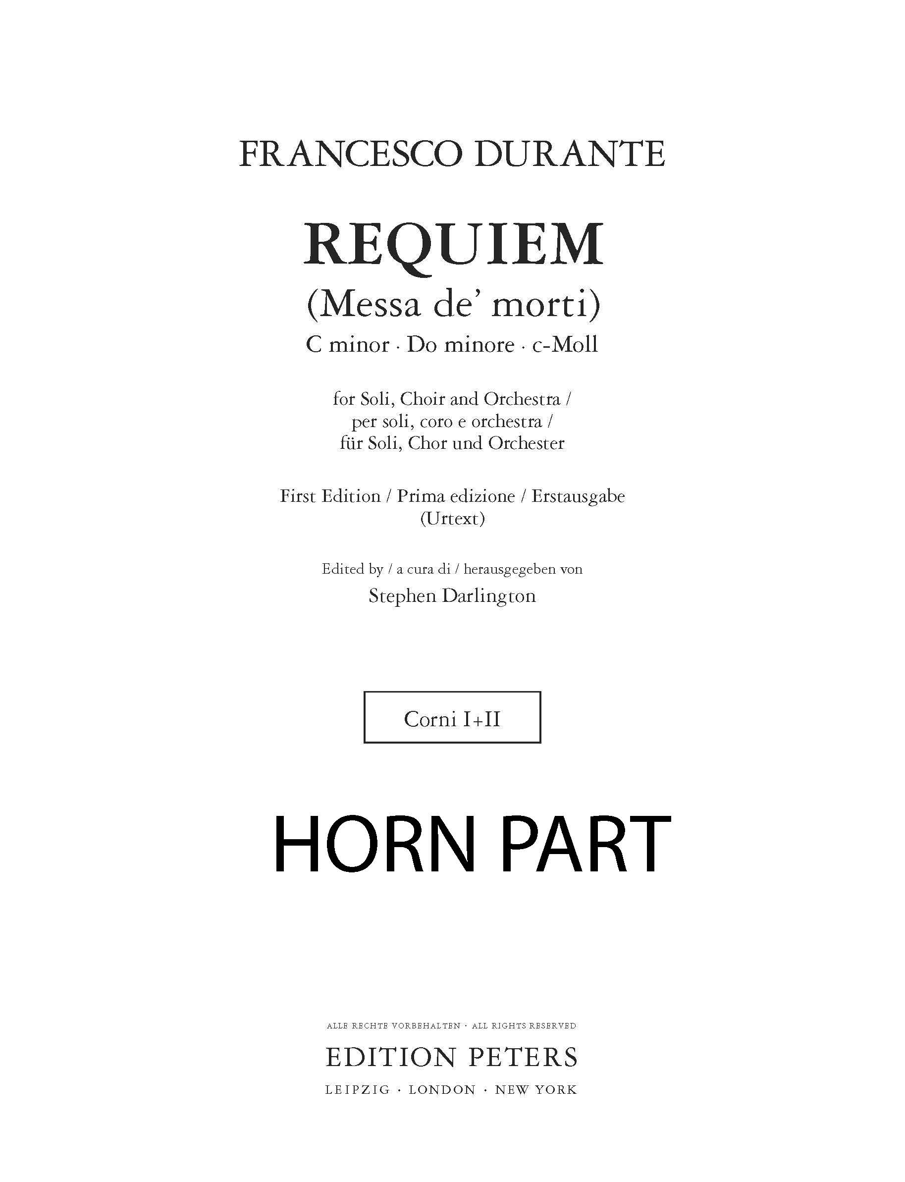 Requiem (Messa de' morti)