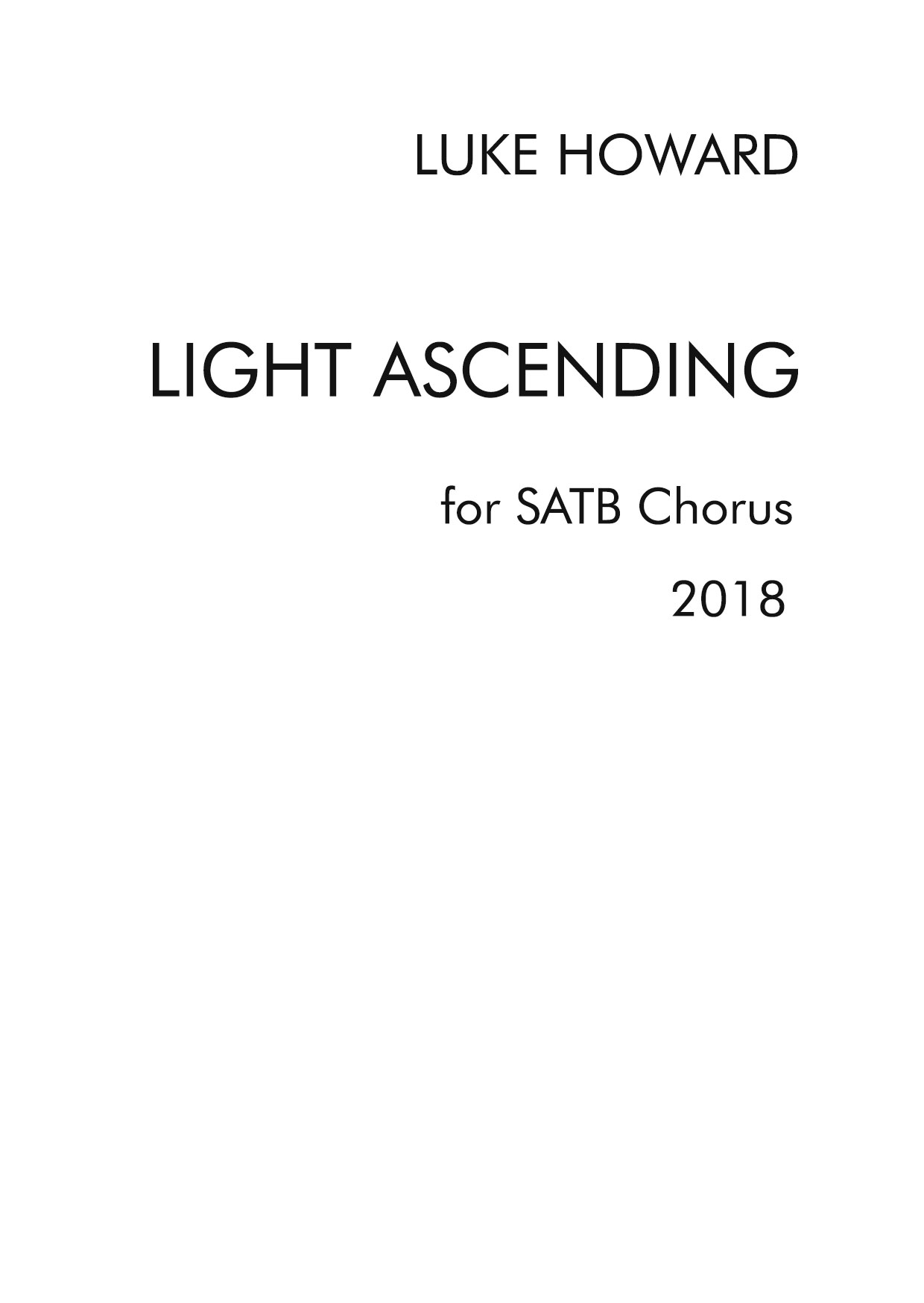 Light Ascending
