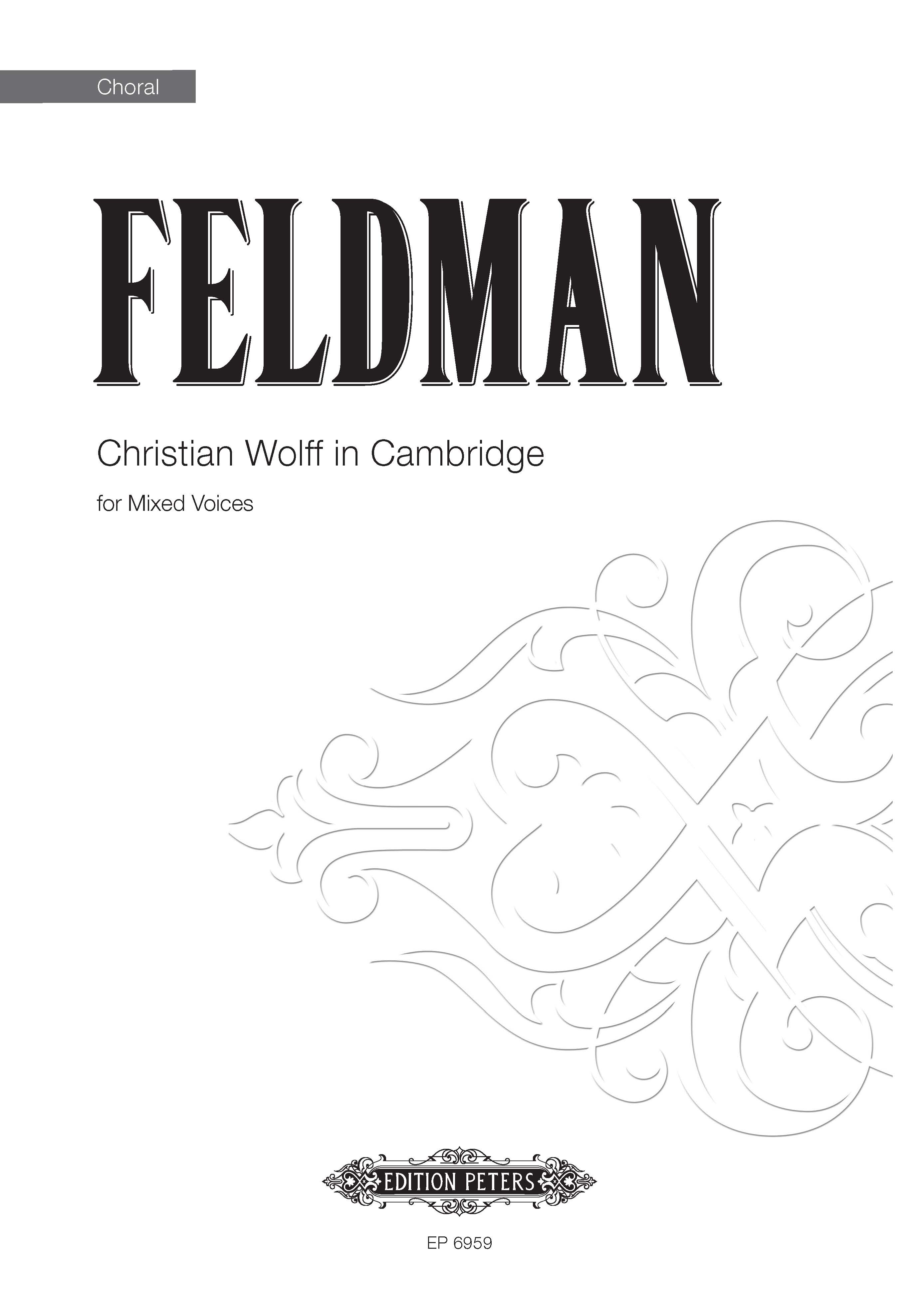 Christian Wolff in Cambridge