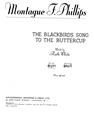 The Blackbirds Song To The Buttercup Noten