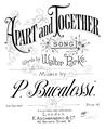 Apart And Together Sheet Music