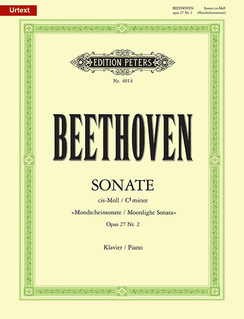 Piano Sonata No. 14 in C# minor, Op. 27, No. 2 (‘Moonlight Sonata’)