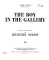 The Boy In The Gallery Bladmuziek