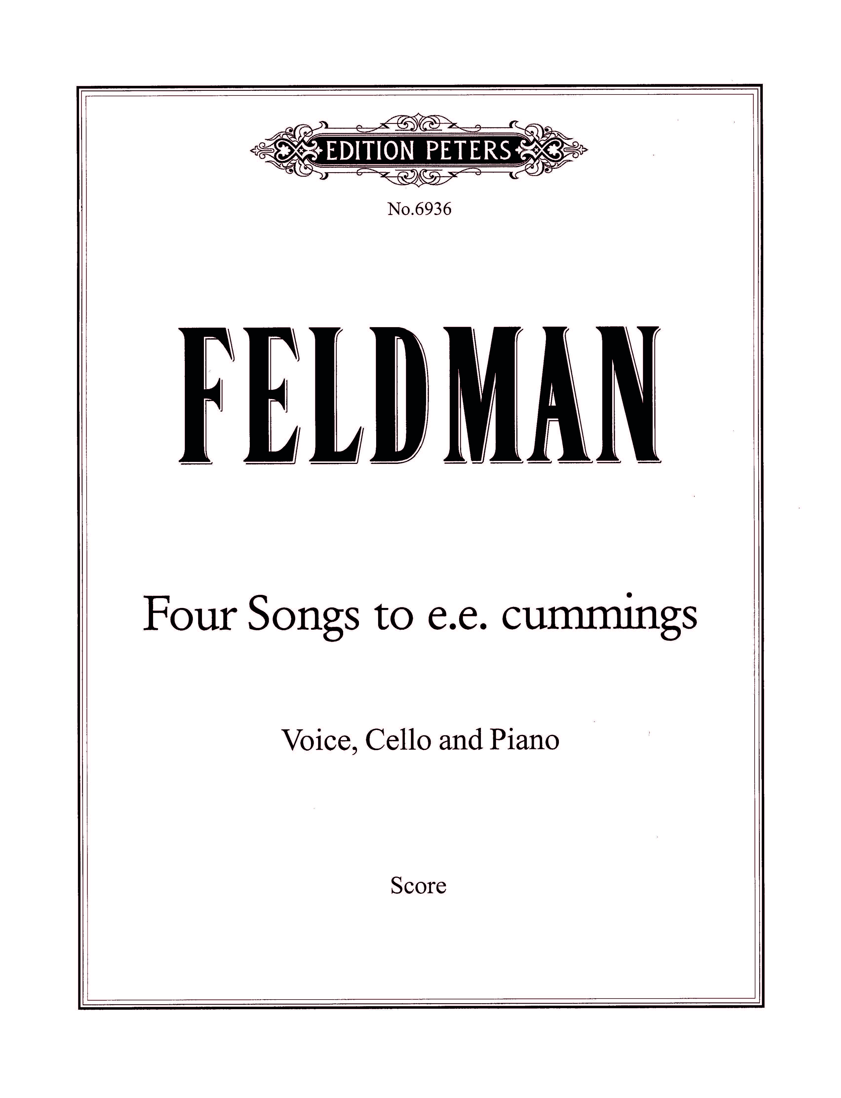 Four Songs to e.e. cummings