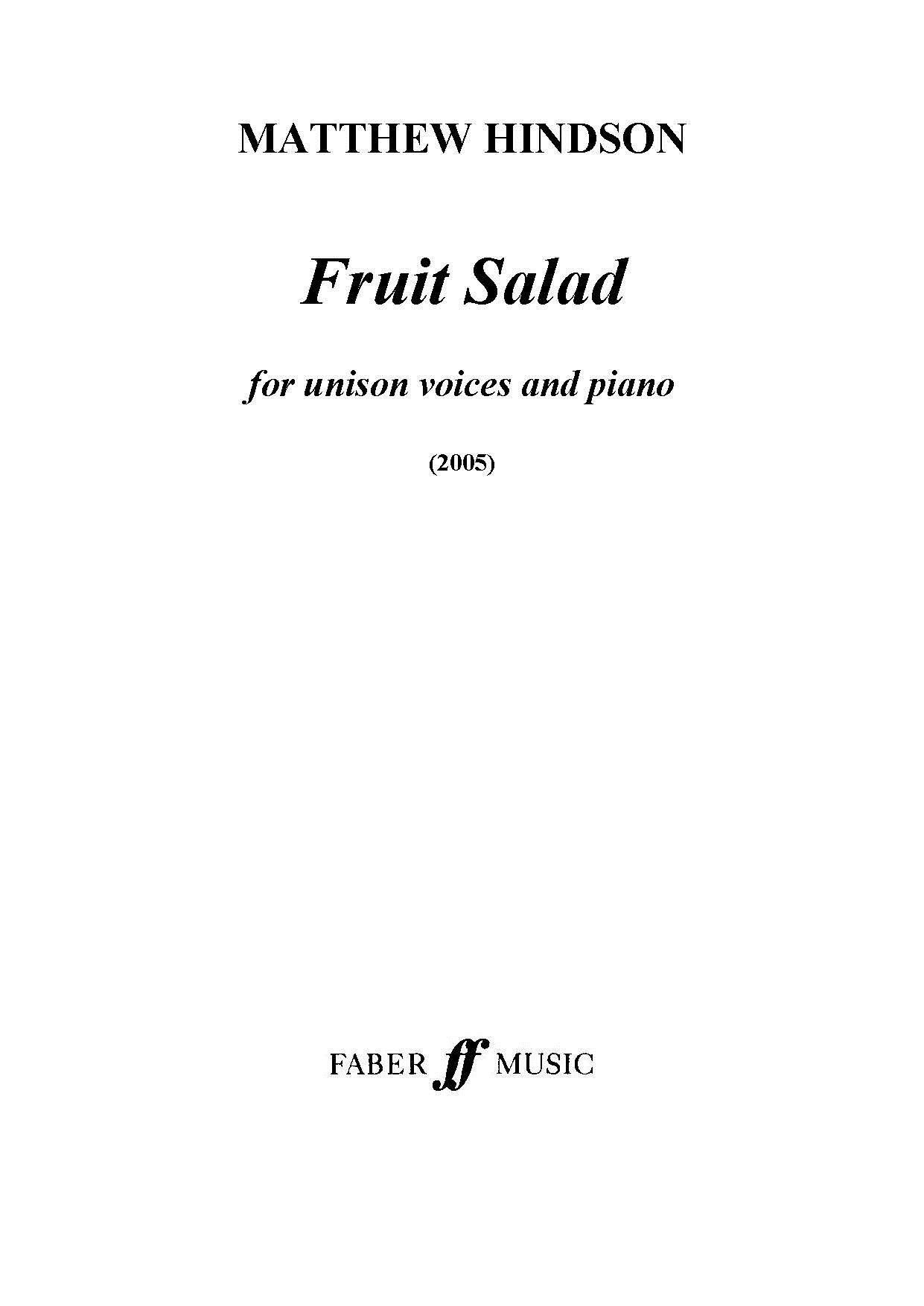 Fruit Salad