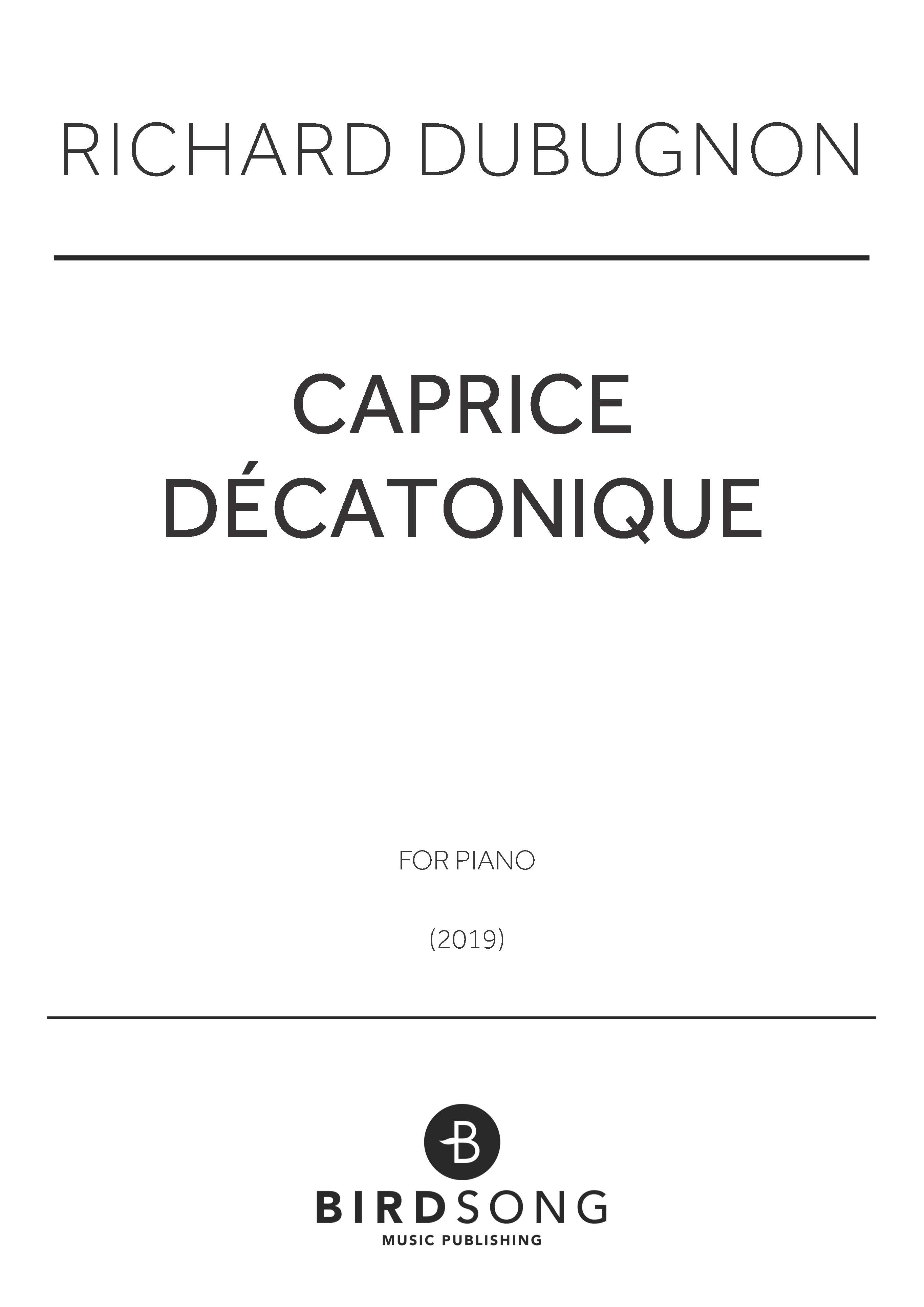 Caprice décatonique