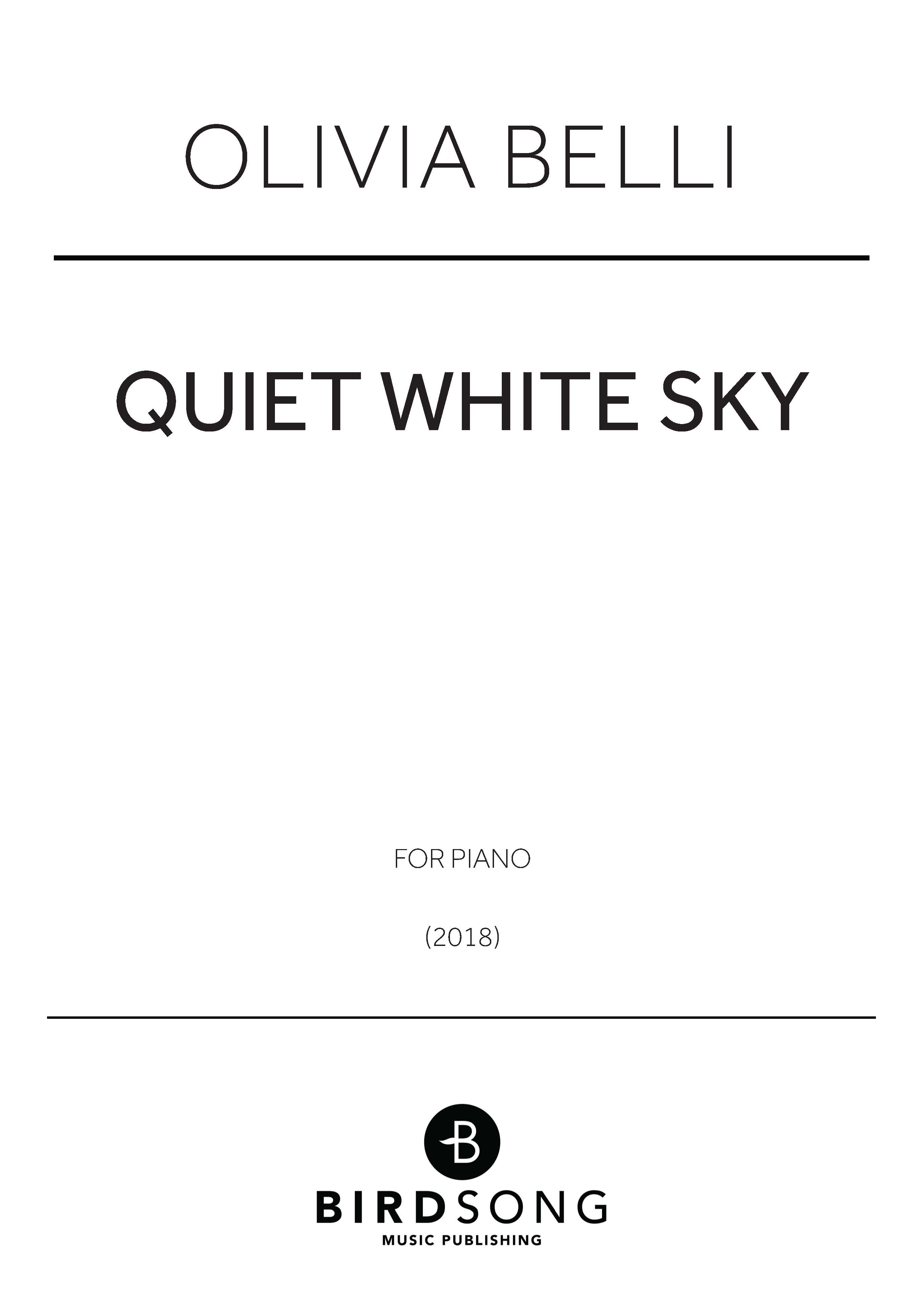 Quiet White Sky