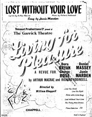 Lost Without Your Love (from 'Living For Pleasure')