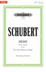 Mass in G Major, D.167 (Vocal Score)