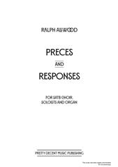Preces and Responses