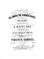 All Among The Summer Roses Sheet Music