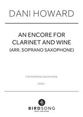 An Encore for Clarinet and Wine