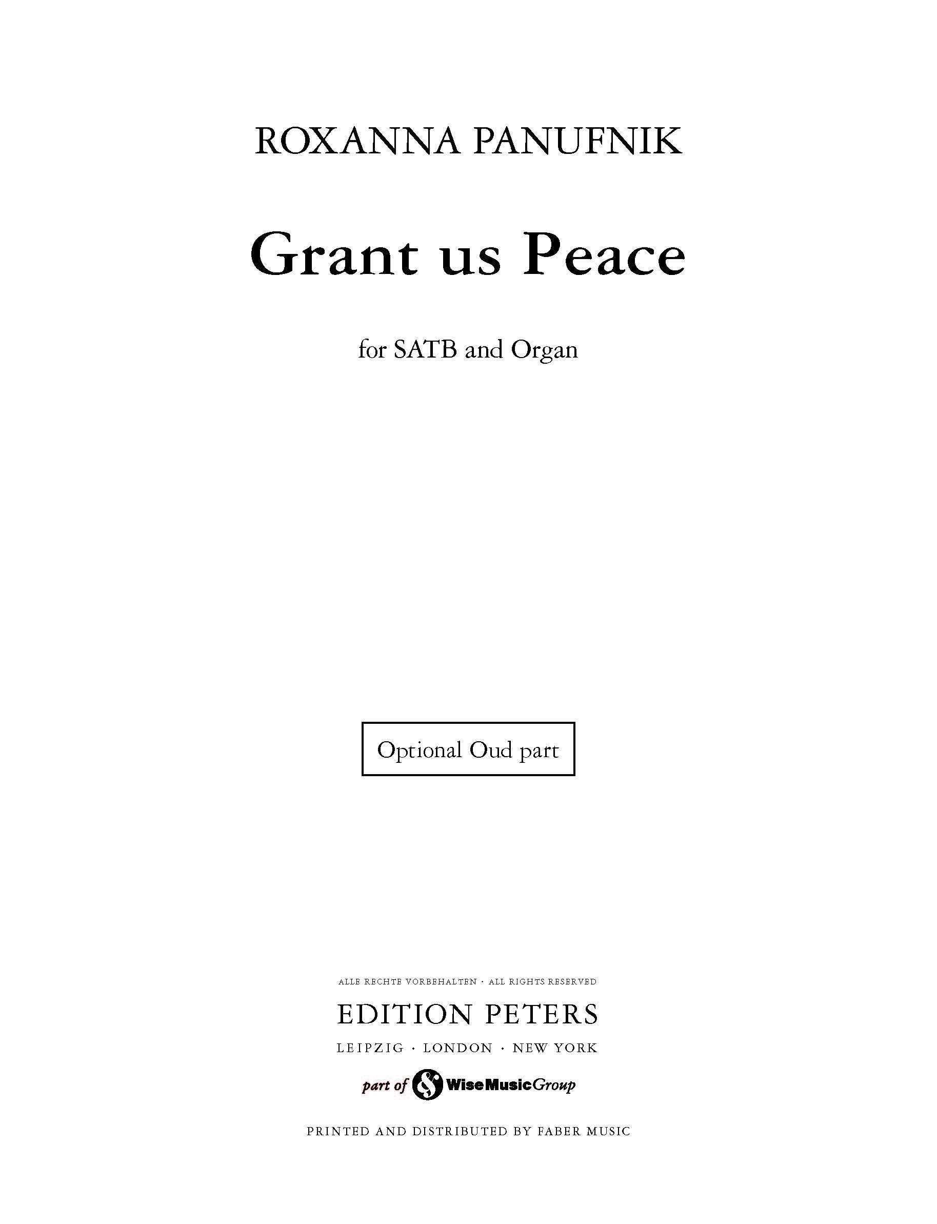 Grant Us Peace