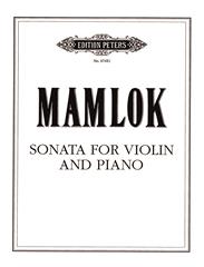 Sonata For Violin And Piano