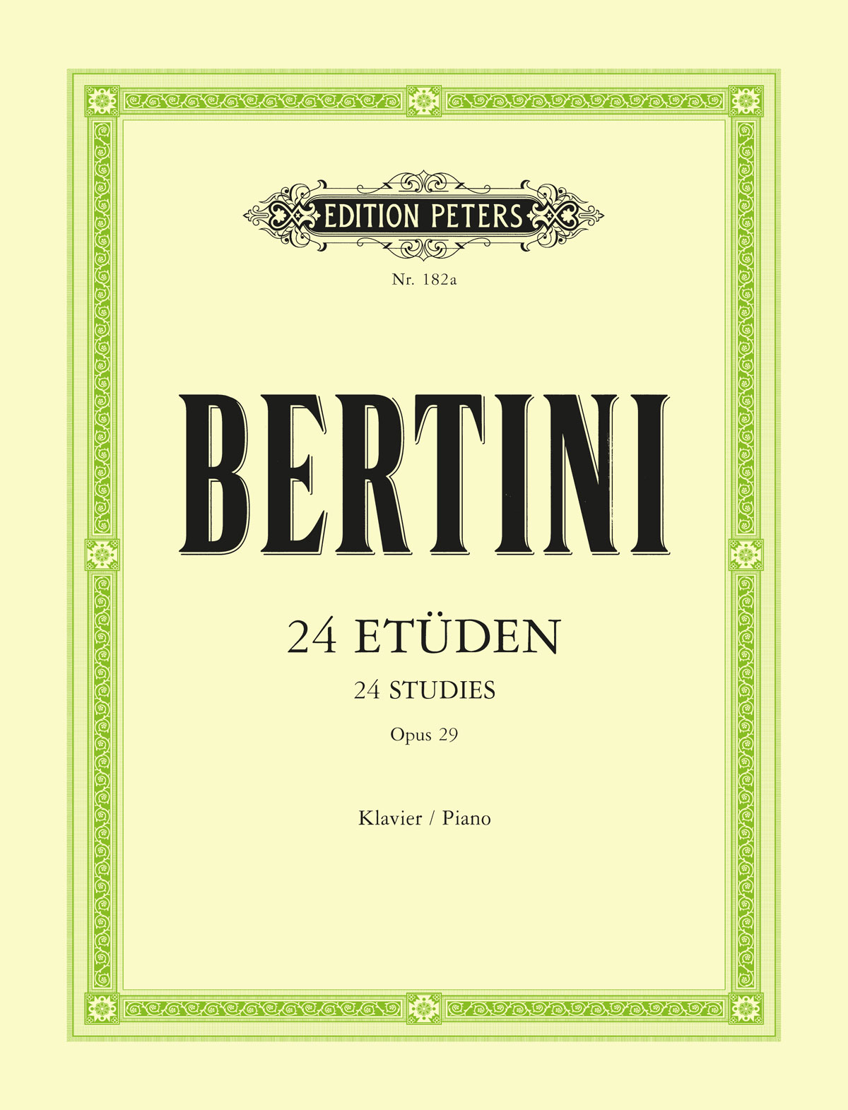 Etüde VII (from 24 Etüden, Opus 29)