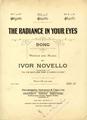The Radiance In Your Eyes Bladmuziek