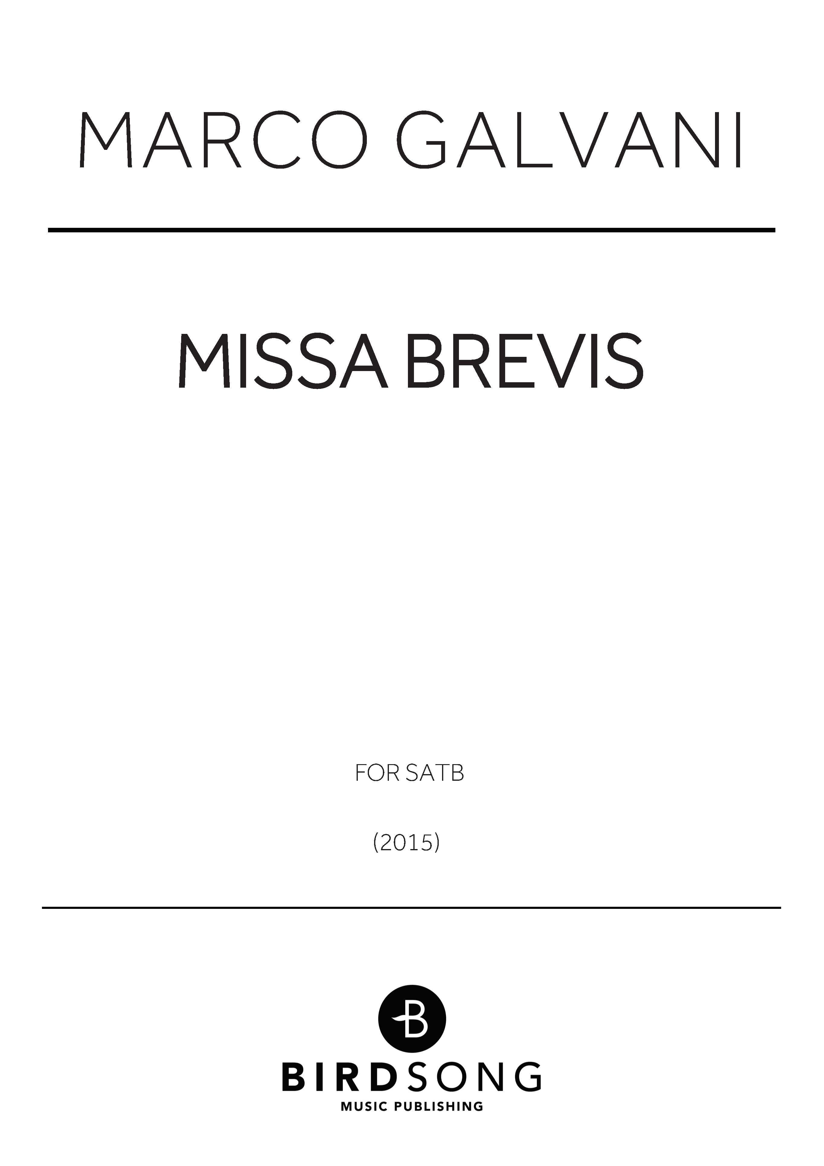 Missa Brevis