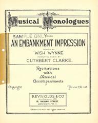 An Embankment Impression